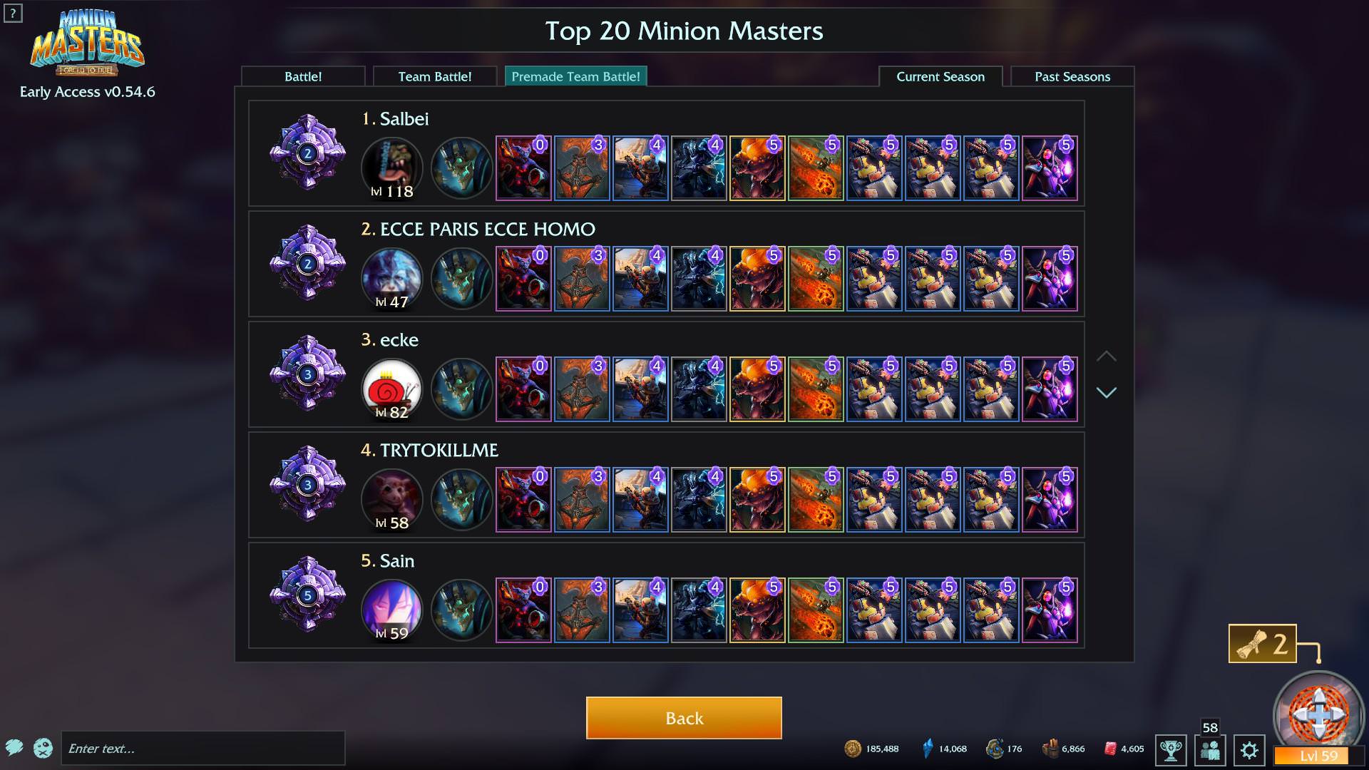 minion masters blood imp deck